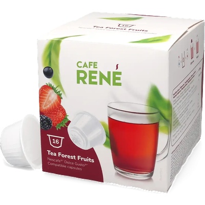 Café René | Чай от горски плодове - 16 капсули за Dolce Gusto