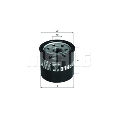 Olejový filter MAHLE ORIGINAL OC 574 (OC574)