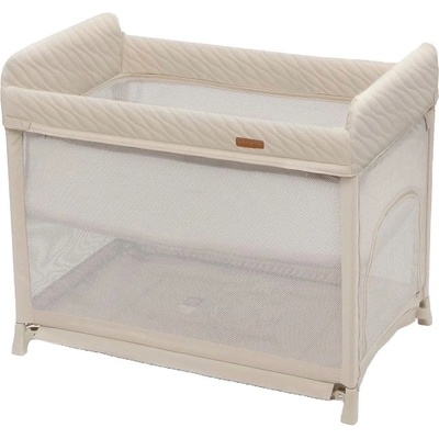 KinderKraft Сгъваема кошара на 2 нива KinderKraft - Moon Dream, Beige (KLMODR00BEG3000)