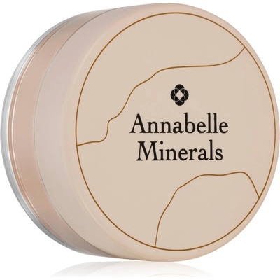 Annabelle Minerals Radiant Mineral Foundation минерална пудра за озаряване на лицето цвят Natural Fair 4 гр