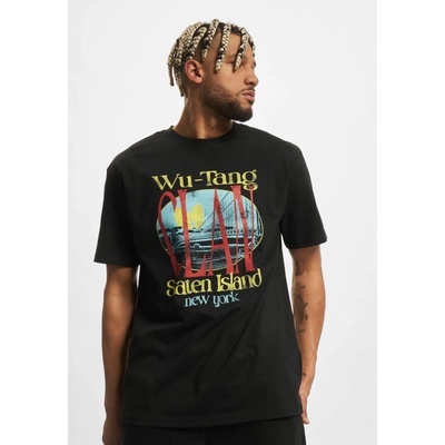 Mister Tee Тениска Wu Tang Staten Island Oversize Tee black LUB-MT2088-00007 - Черен, размер L