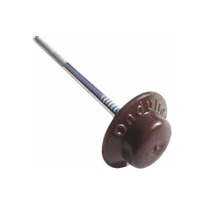 Strešné klince s guľatou PVC hlavou 65 x 2,8 mm ONDULINE hnedý (100ks)