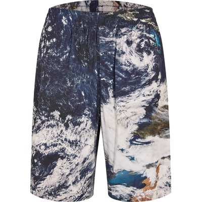 Diesel Поларени къси панталони Diesel Men's Fleece Jogger Shorts - Black