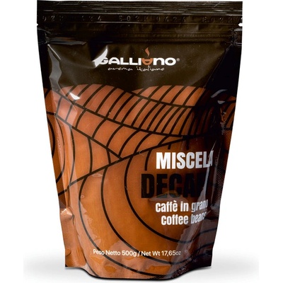 Caffé Galliano Decaffeinato zrnková 0,5 kg