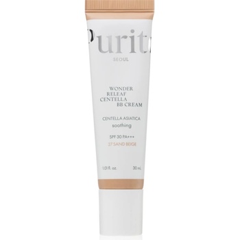 PURITO Wonder Releaf Centella BB Cream oсвежаващ BB крем с успокояващ ефект цвят 27 Sand Beige 30ml