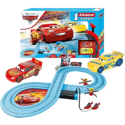 Carrera Carrera First Auta Cars 2,4m + 2 auta na baterie