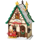 RoboTime Miniatúra domčeka Svietiaci vianočný dom