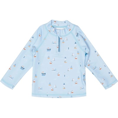 Little Dutch Chlapčenské plavecké tričko Námornícky záliv Blue
