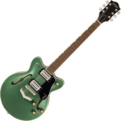 Gretsch G2655 Streamliner CB Jr. DC LRL Steel Olive Джаз китара