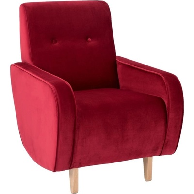 Nordic Design Doble červené sametové