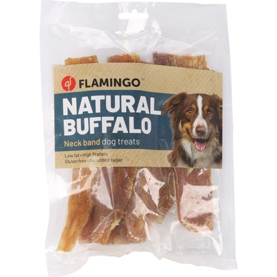 Flamingo Natur Snack byvolia šija: 2 x 200 g