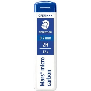 STAEDTLER Графитно олово, 2H, 0, 7 mm, STAEDTLER "Mars Micro Carbon 250" 250 07-2H (250 07-2H)