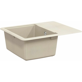 vidaXL Мивка Бежово 560 x 460 мм 80% Кварц и 20% Смола (42028414)