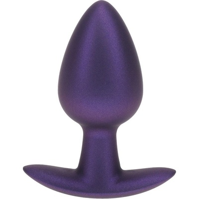 Ouch! Smooth Silicone Anal Plug Medium Metallic Purple silikonový anální kolík 7,9 x 3,4 cm – Zboží Dáma