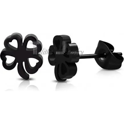 Talitha Обеци " Черни детелини"