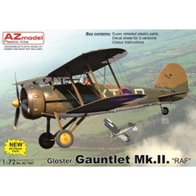 AZmodel Gloster Gauntlet Mk.II RAF 1:72