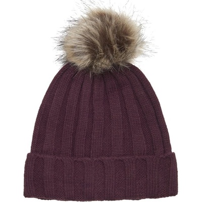 En fant pletená čepice s bambulí Fig