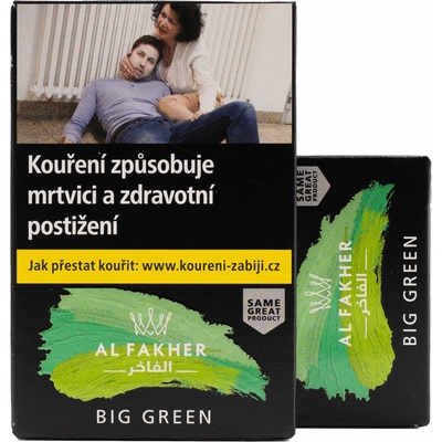 Al Fakher Big Green 50 g – Zboží Dáma
