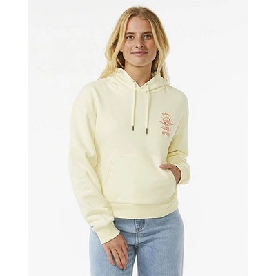 Rip Curl mikina SEARCH ICON RELAXED HOOD Lemon Ice