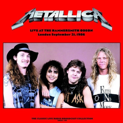 Metallica - Live At The Hammersmith Odeon London 21th September 1986 - Coloured LP