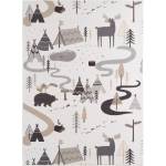 Ayyildiz Кремав детски килим подходящ за пране 140x200 cm Coco 1135 - Ayyildiz Carpets (COCO1402001135CREAM)
