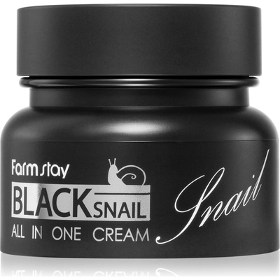 Farm Stay Black Snail All-In One подхранващ крем за лице с екстракт от охлюви 100ml