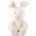 GUND Плюшена играчка Gund - Зайчето Flora, 18 cm (6073994)