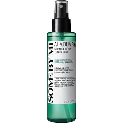 Some By Mi AHA-BHA-PHA 30 Days Miracle Body Toner Mist - Ексфолиращ Спрей за Тяло 140ml