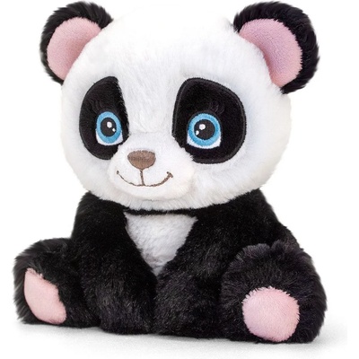 Keel Toys Екологична плюшена играчка Keel Toys Keeleco Adoptable World - Панда, 16 cm (SE1089)