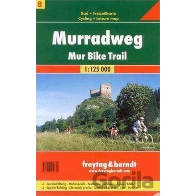 RK 8 Murradweg 1:125 000 / cyklomapa - freytag&berndt