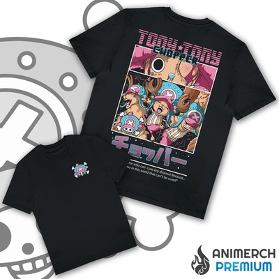 One Piece Tričko Tony Tony Chopper V2 PREMIUM