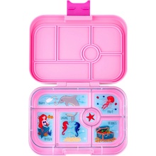 Yumbox Original nepropustný svačinový box Power Pink Mermaid tray