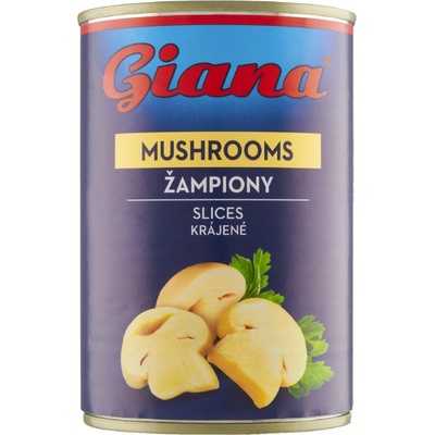 Giana žampiony krájené 425 ml – Sleviste.cz