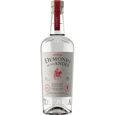 Demonio Des Los Andes Acholado Pisco 40% 0,7 l (čistá fľaša)