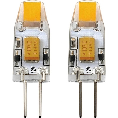 Eglo LED žiarovka G4, 200 lm, 2700 K, 2 x 1, 8 W, priehľadný plast