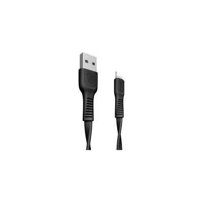 Baseus CALZY-B01 Lightning Tough series Apple Cable 2A, 1m, černý