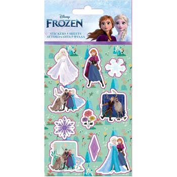 Image 1 of Diakakis Стикери, 8x12cm, 5 листа, Frozen (31181-А-FROZEN 2)