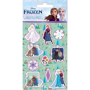 Diakakis Стикери, 8x12cm, 5 листа, Frozen (31181-А-FROZEN 2)