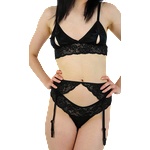 Sexy Elephant® Комплект жартиери Carmen, L-XL
