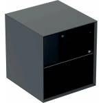 Geberit Стенен шкаф Geberit One среден, матово черен, 45 см (505.079.00.8)