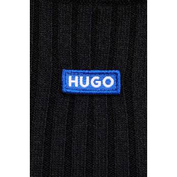 HUGO Blue Пуловер Hugo Blue дамски в черно от лека материя 50518280 (50518280)