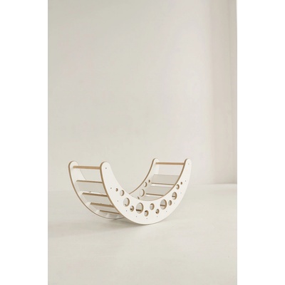 Ourbaby Wooden rocker Moon L - white 37373-0