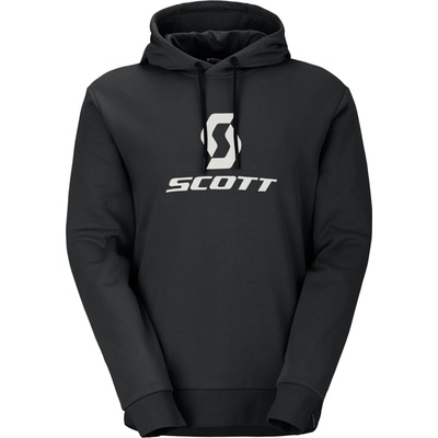 SCOTT Мъжки суичър Scott Hoody Icon L/S Hoodie - Black - размер XL (017-4353-0114)