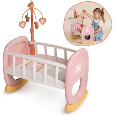 Smoby Baby Nurse Kolíska s kolotočom