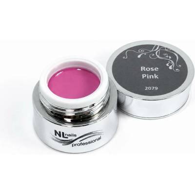 NL nails professional Uv Led barevný gel rose pnk 5ml