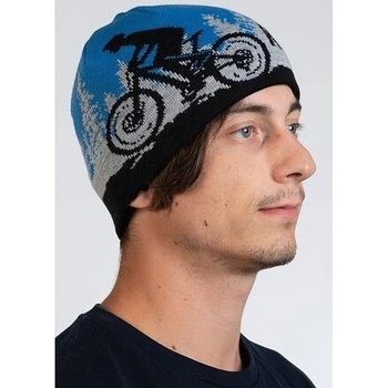 Kupkolo čepice zimní 2024 modrá/černá