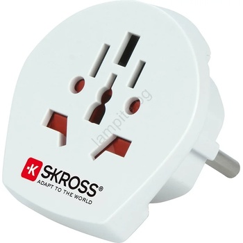 Image 1 of SKROSS Soligth PA30 - Универсален адаптер за пътуване 230V (SL0182)