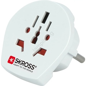 SKROSS Soligth PA30 - Универсален адаптер за пътуване 230V (SL0182)
