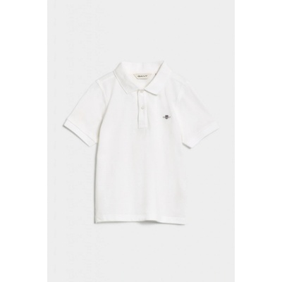 Gant Shield Ss Pique Rugger biela