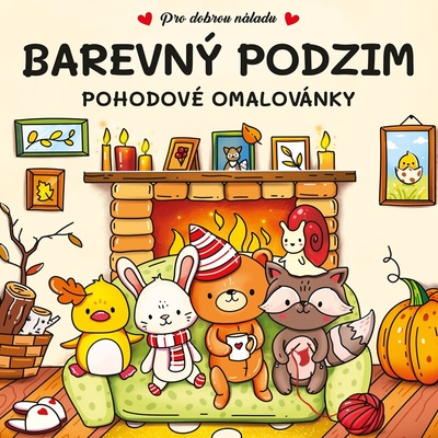 Barevný podzim Pohodové omalovánky